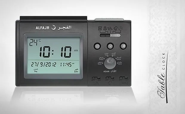 Al Fajr Azan Klok - Tafel