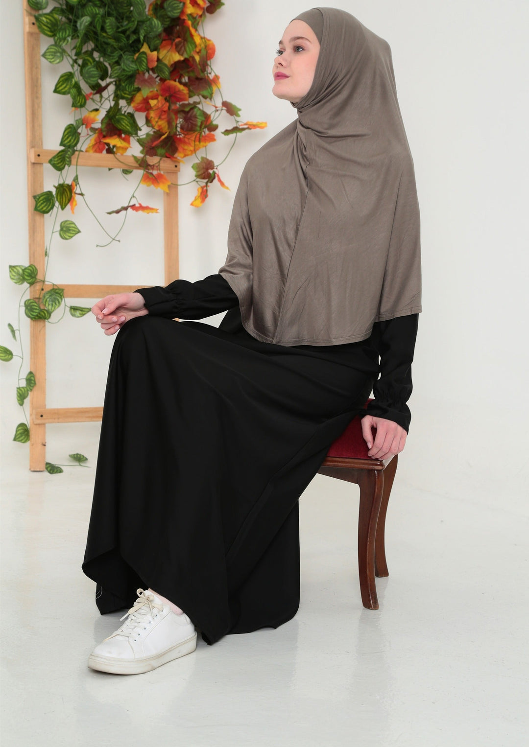 Abaya Zwart A lijn