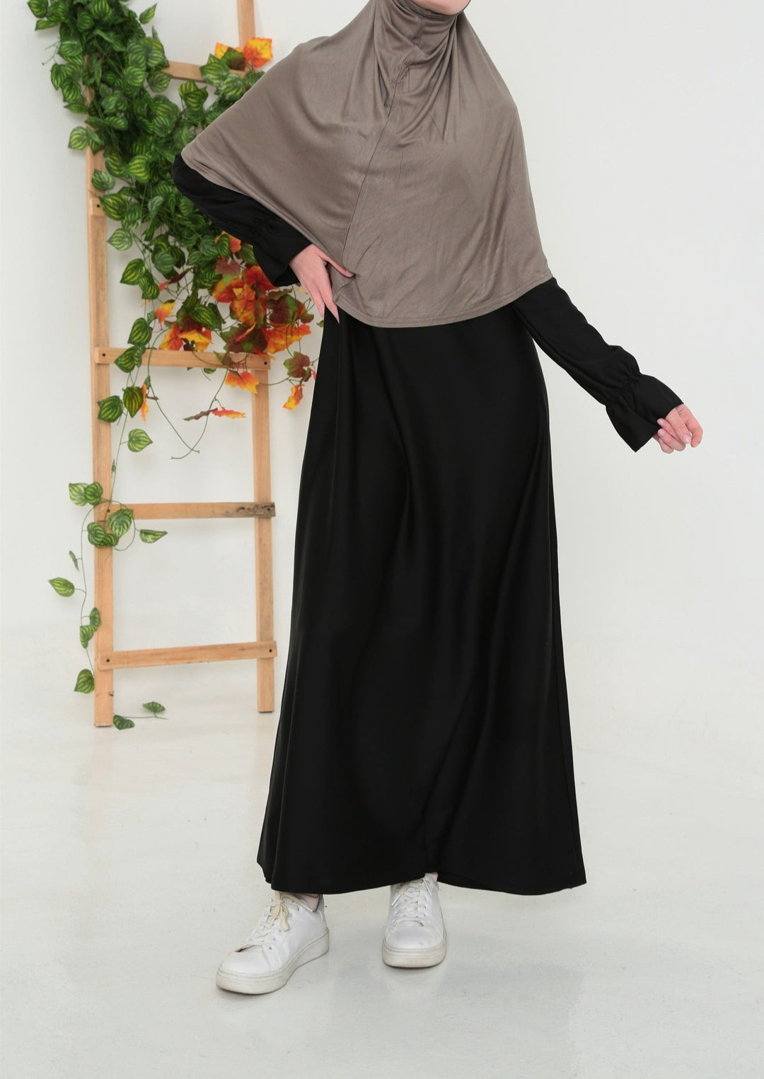 Abaya Zwart A lijn