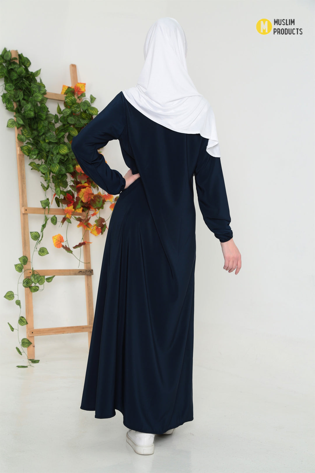 Abaya Basic Donkerblauw