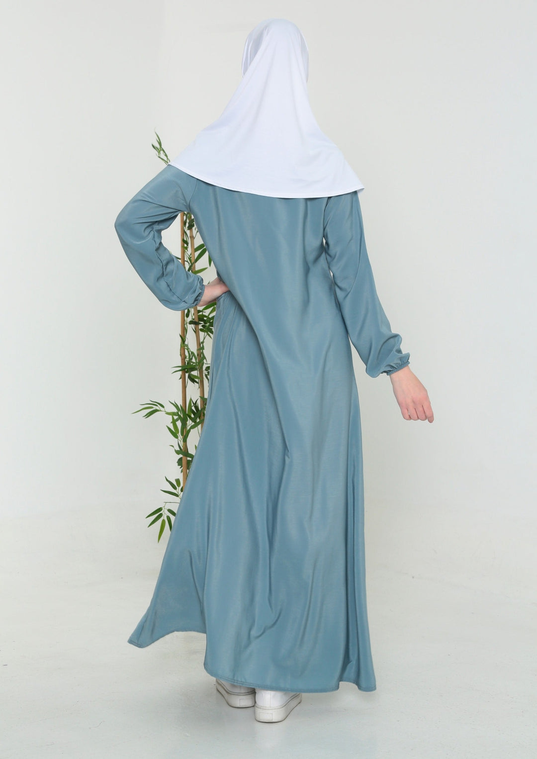 Abaya Basic Lichtblauw