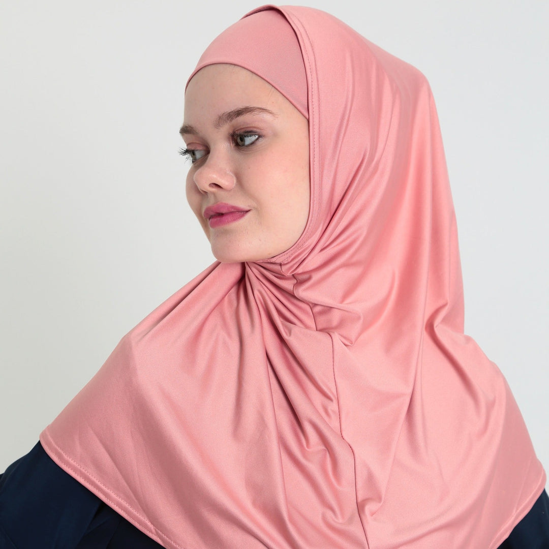 Hijaab Stretch 2 Delig Roze