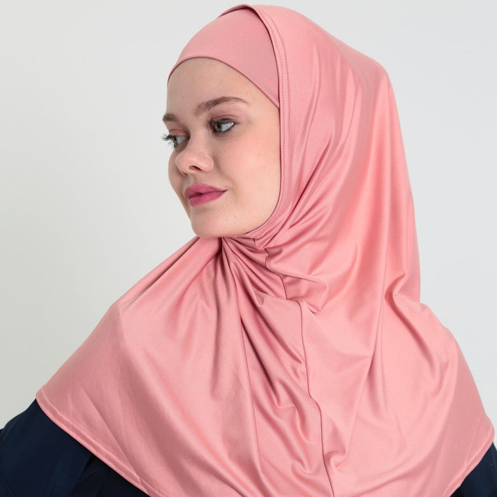 Hijaab Stretch 2 Delig Roze