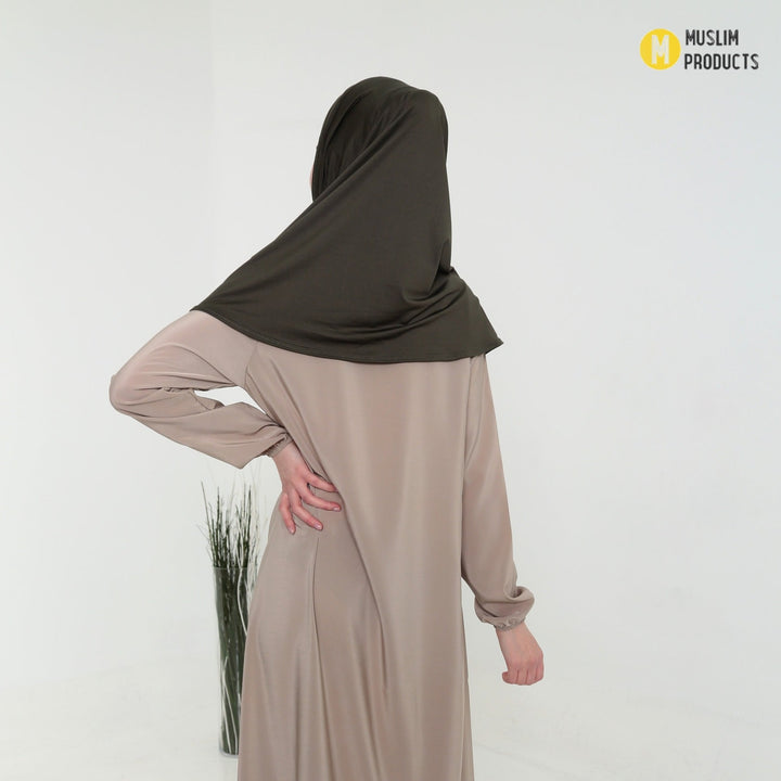 Hijaab Stretch 2 Delig Groen