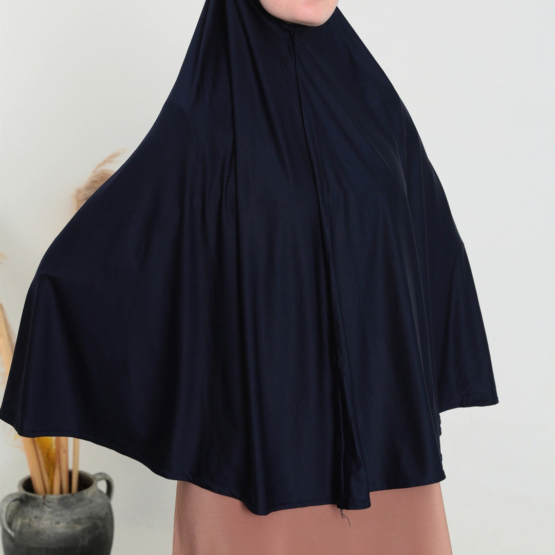 Heup khimar blauw