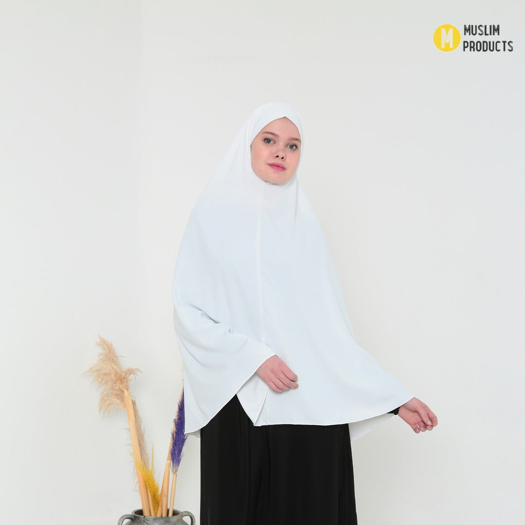 Pearl Heup Khimar Wit
