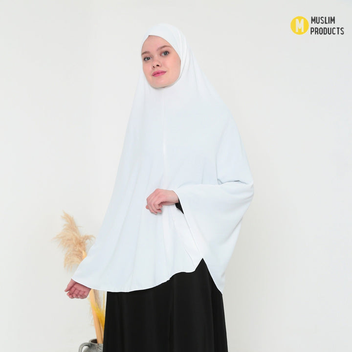 Pearl Heup Khimar Wit