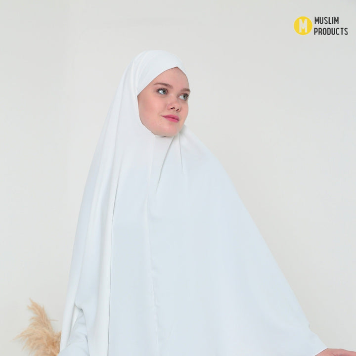Pearl Heup Khimar Wit