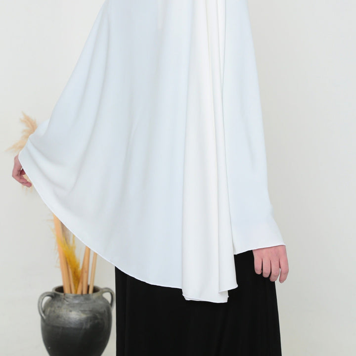 Pearl Heup Khimar Wit