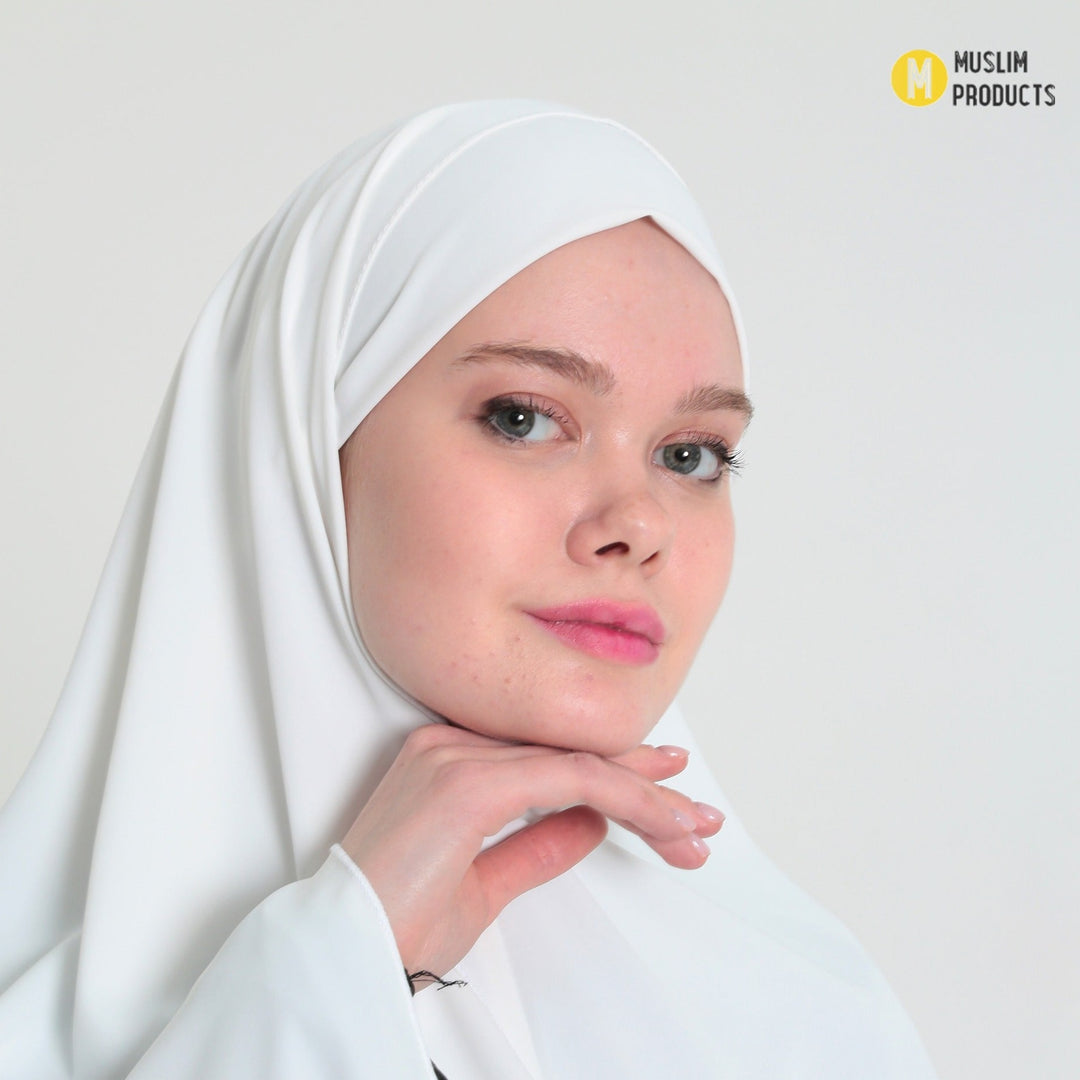 Pearl Heup Khimar Wit