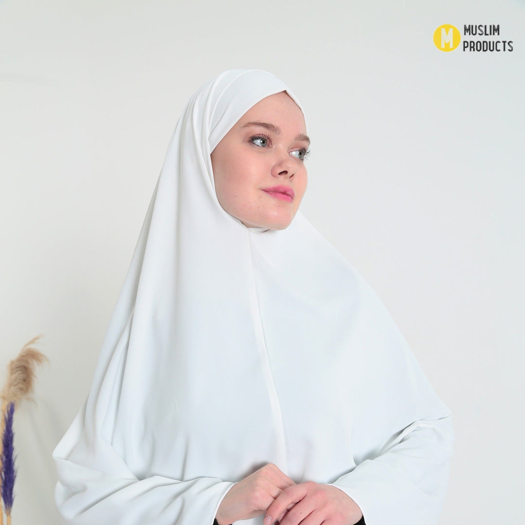 Pearl Heup Khimar Wit