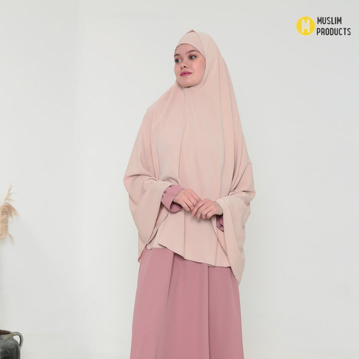 Heup khimar zand beige