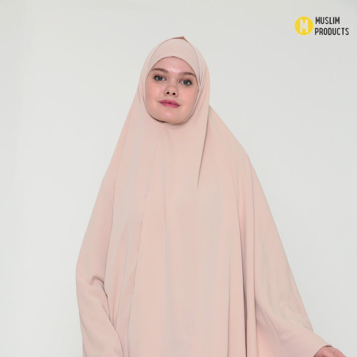 Heup khimar zand beige