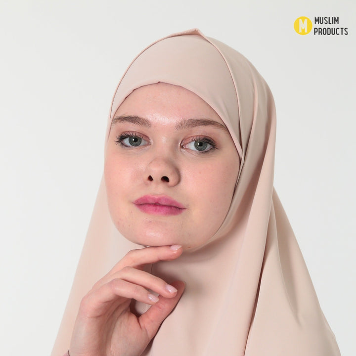 Heup khimar zand beige