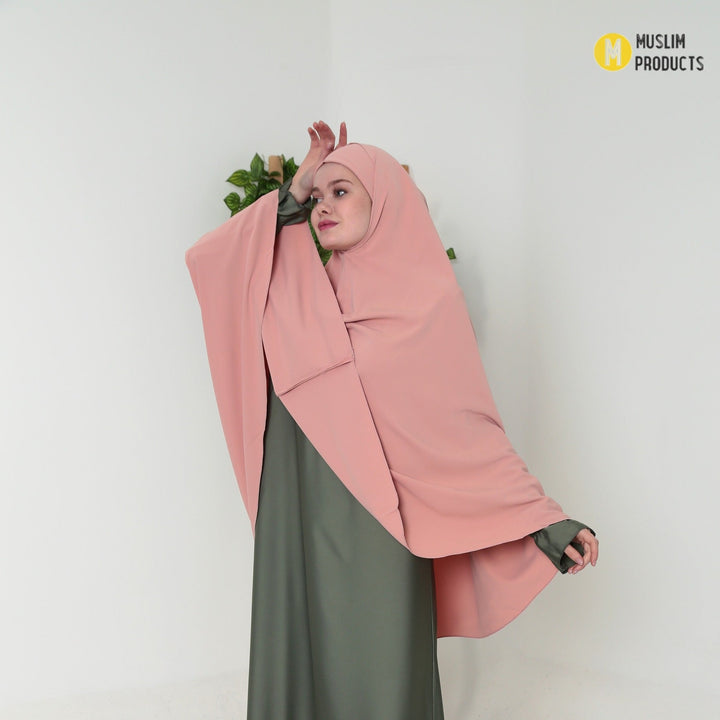 Heup khimar roze