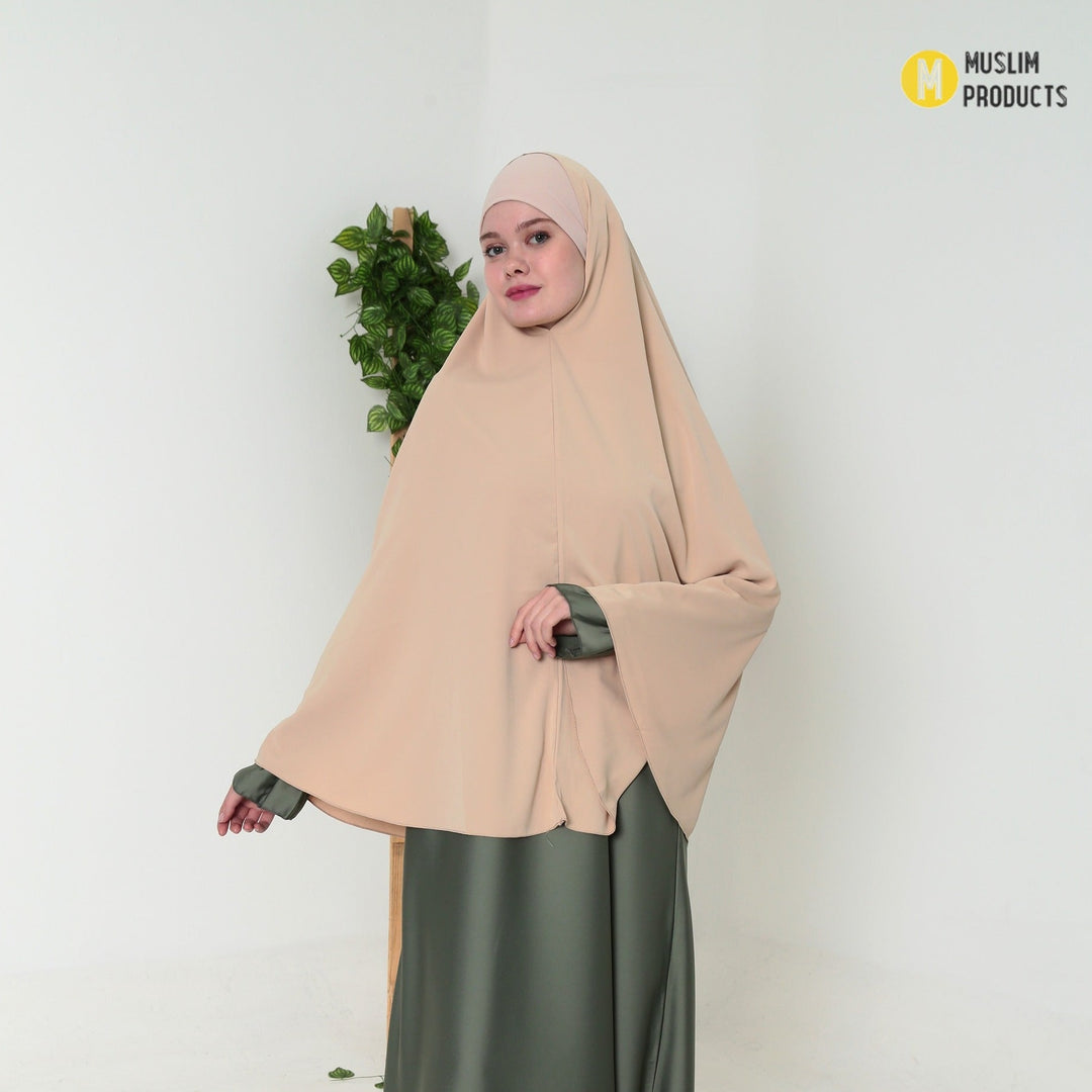 Pearl Heup khimaar zand creme