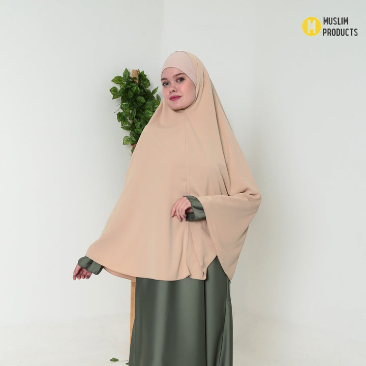 Pearl Heup khimaar zand creme