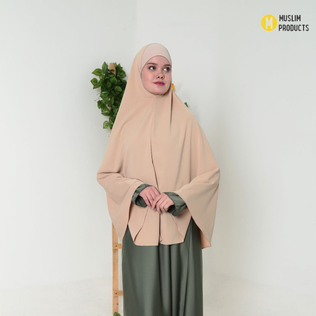 Pearl Heup khimaar zand creme