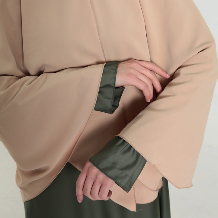 Pearl Heup khimaar zand creme