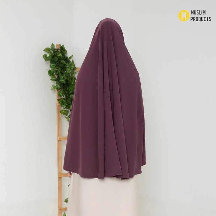 Saudi Heup Khimar Donkerbruin