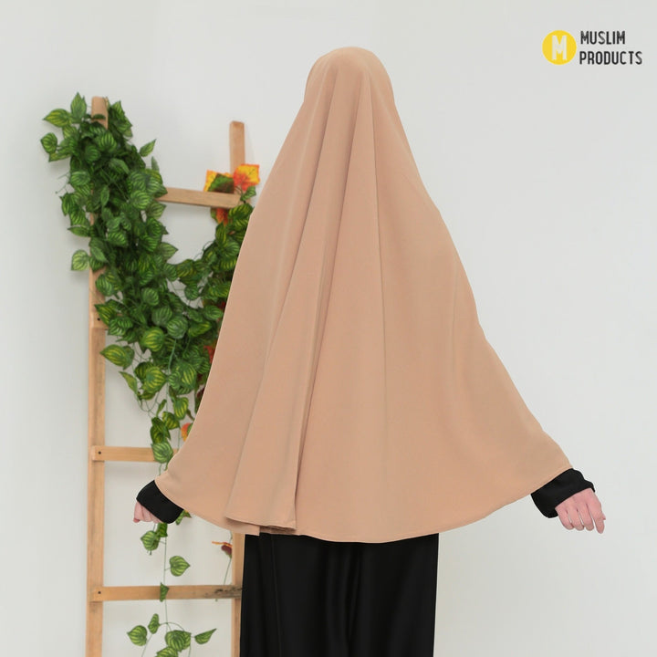 Pearl Heup Khimar Nougat