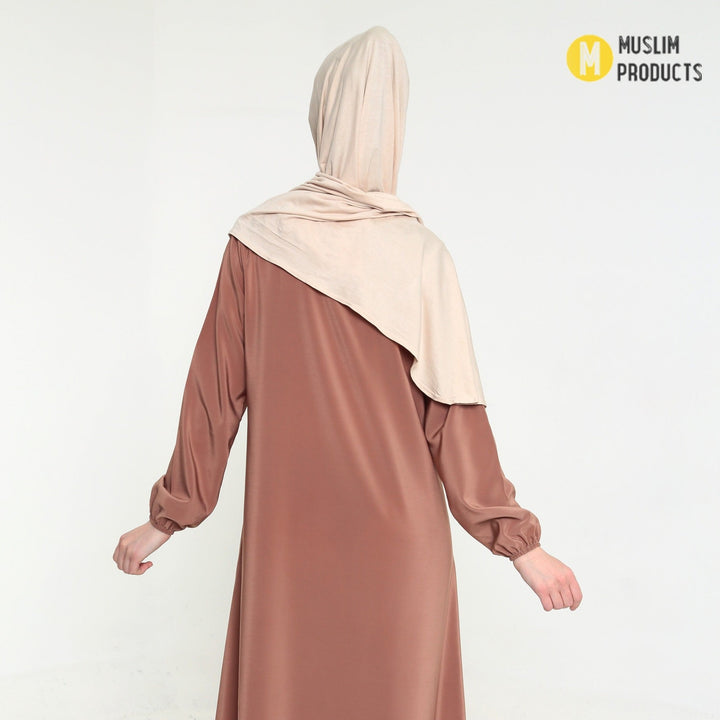 Instant Praktische Jersey Hijab Crème
