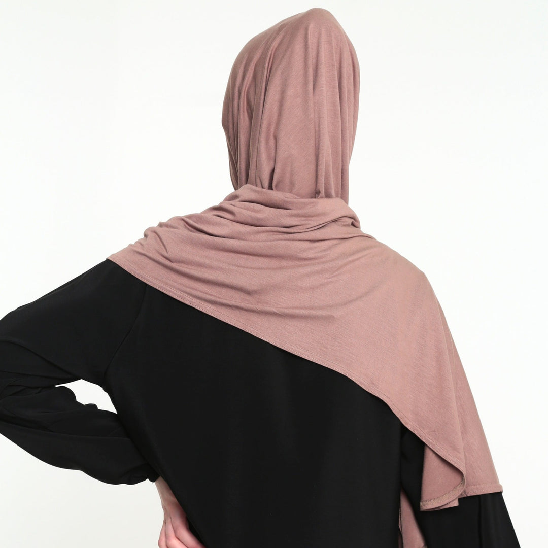 Instant Praktische Jersey Hijab Taupe