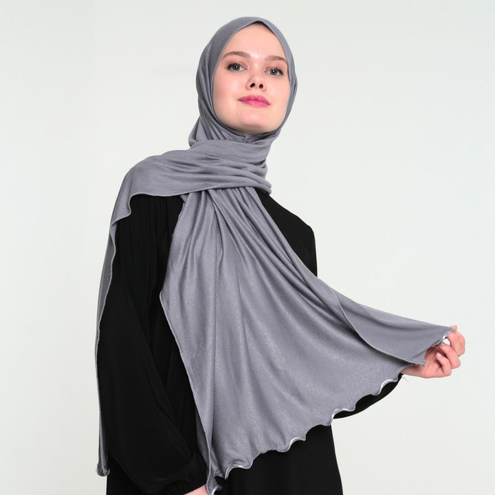 Premium Jersey Lint Lichtgrijs