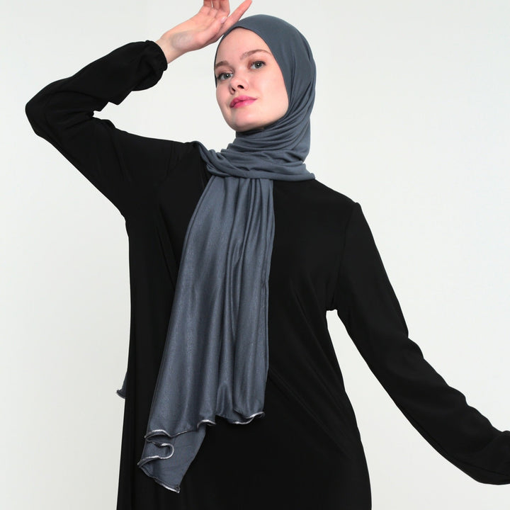 Premium Jersey Lint Antraciet Grijs
