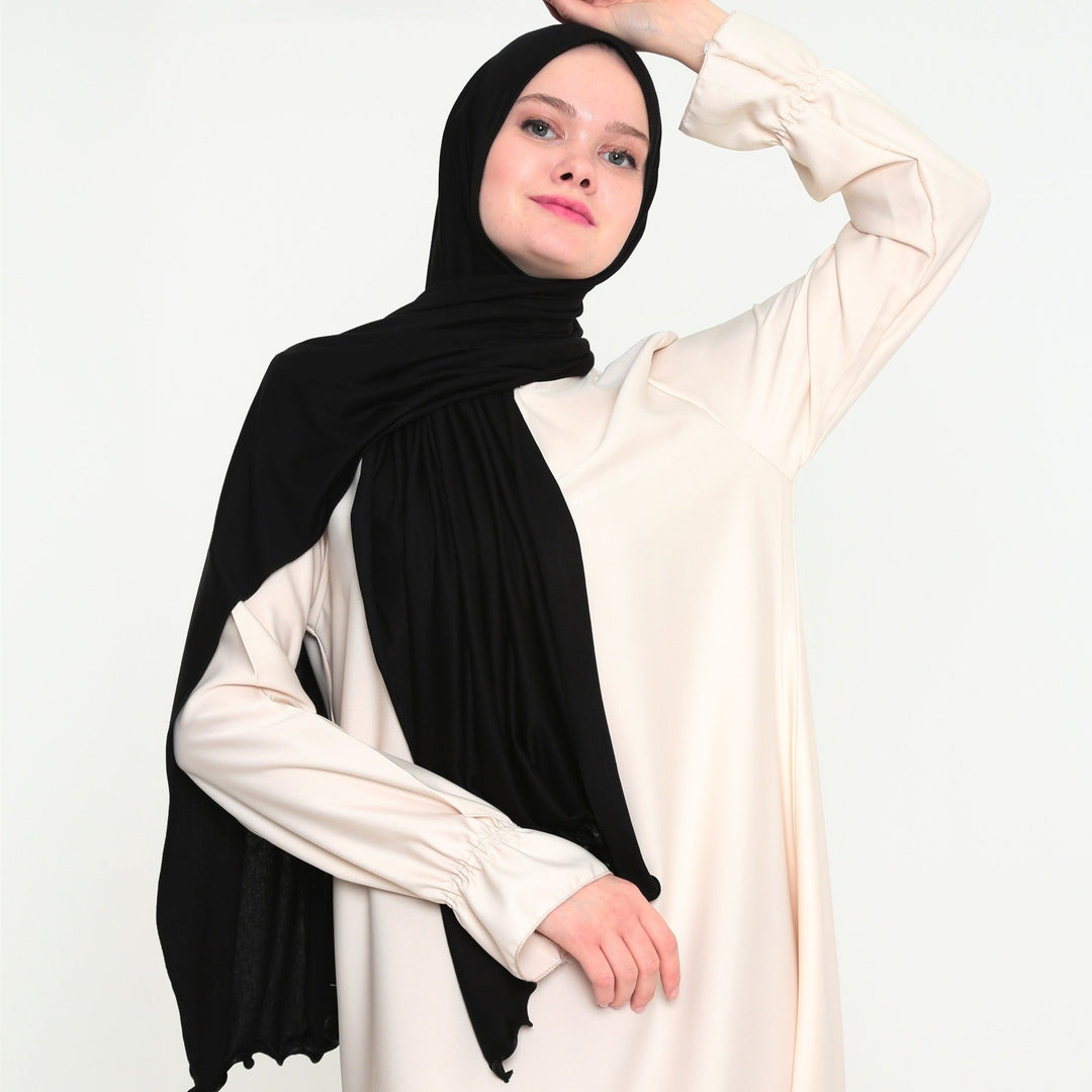 Premium Jersey Lint Zwart