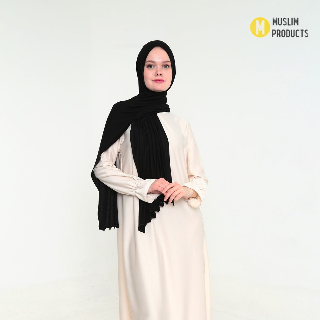 Premium Jersey Lint Zwart