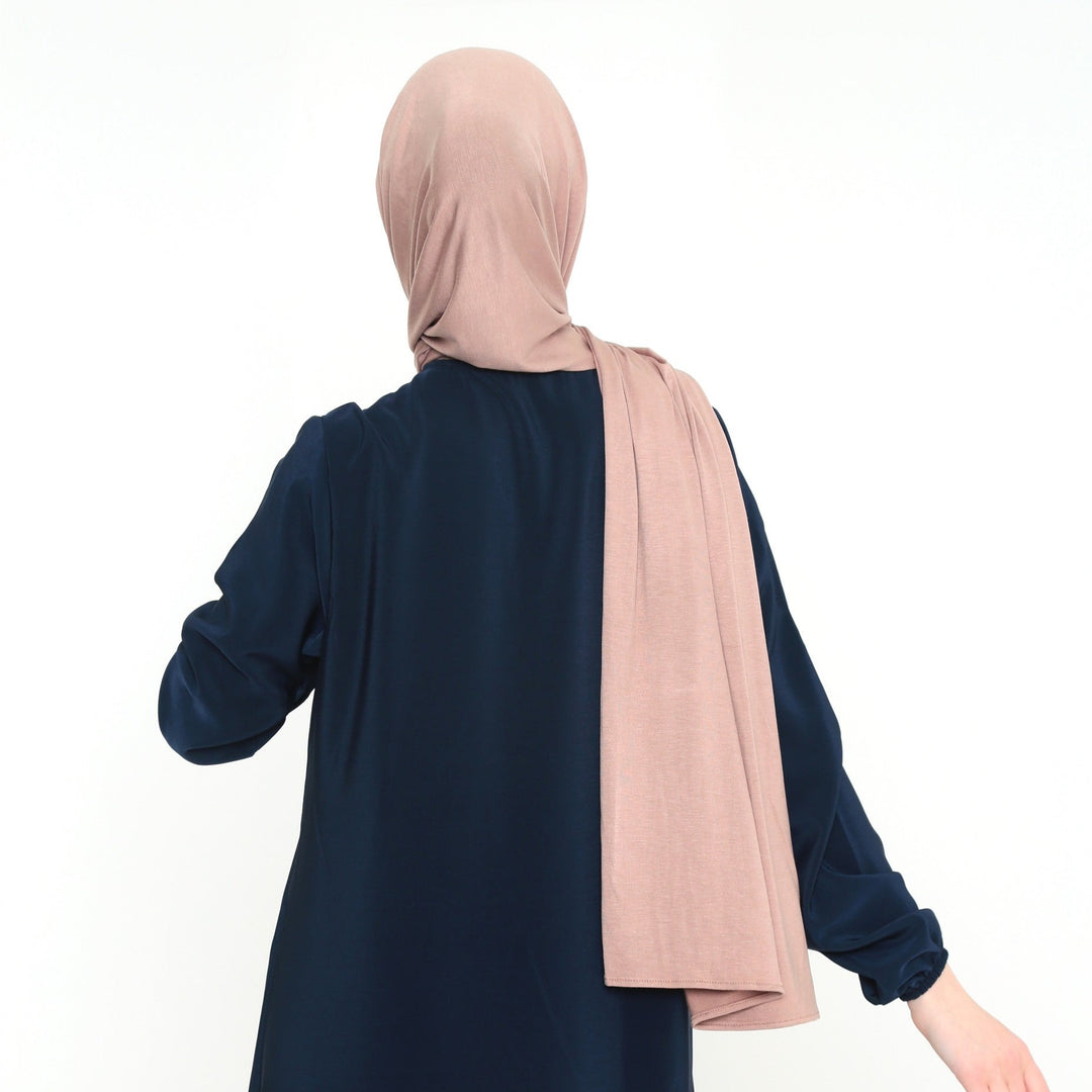 Jersey Hijab 165×65 Licht Bruin