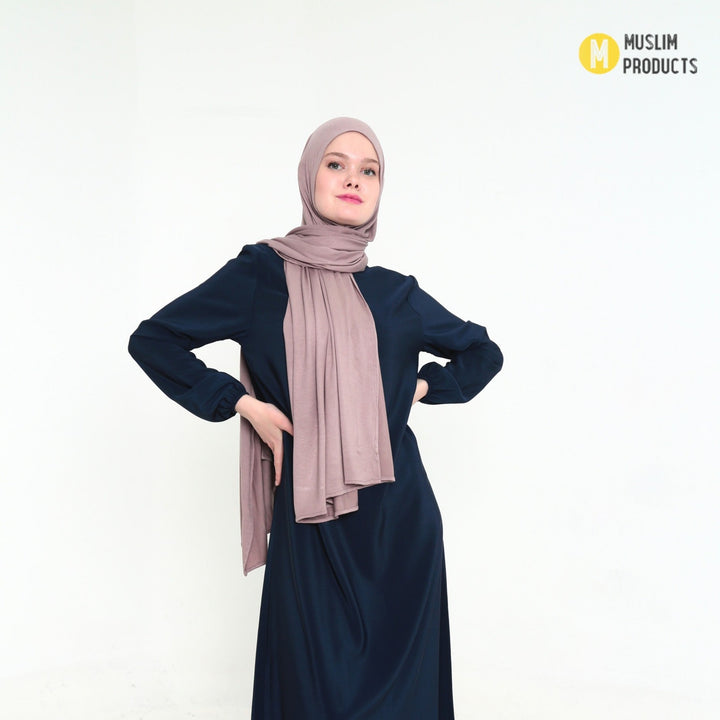 Jersey Hijab 165×65 Lila