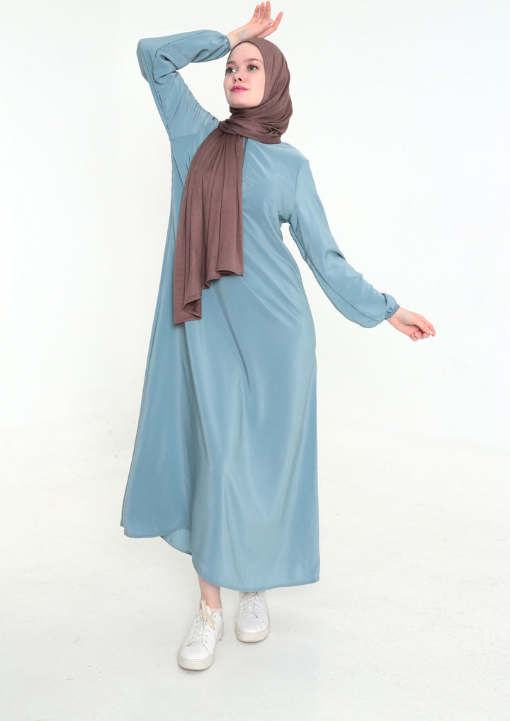 Abaya Basic Lichtblauw