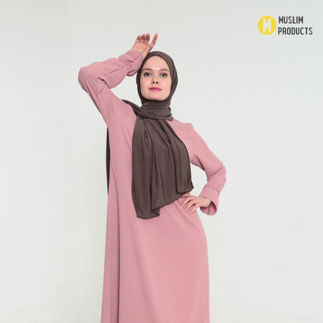 Premium Jersey Donkertaupe