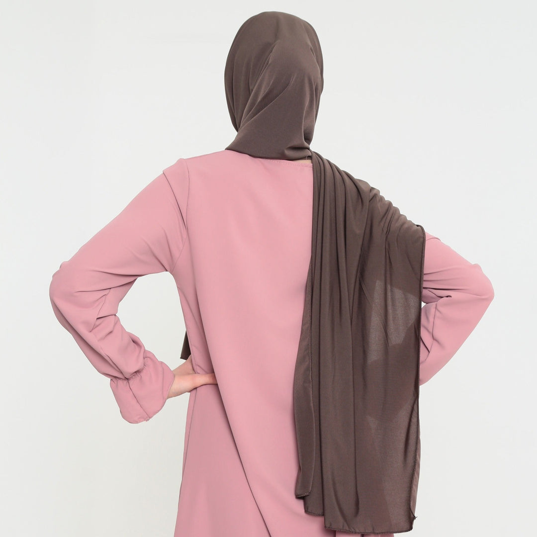 Premium Jersey Donkertaupe
