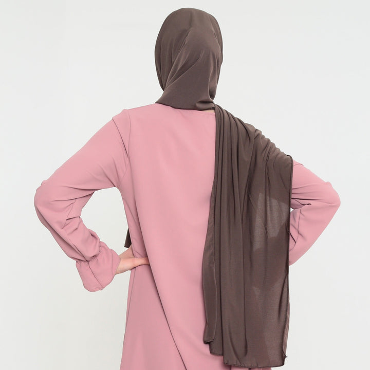 Premium Jersey Donkertaupe