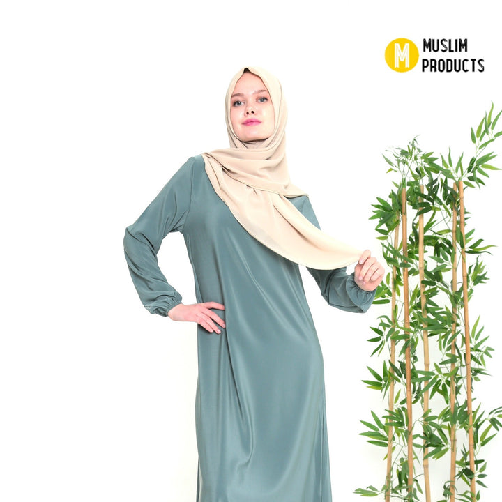 Hoofddoek Crepe (Ovaal) Licht Beige