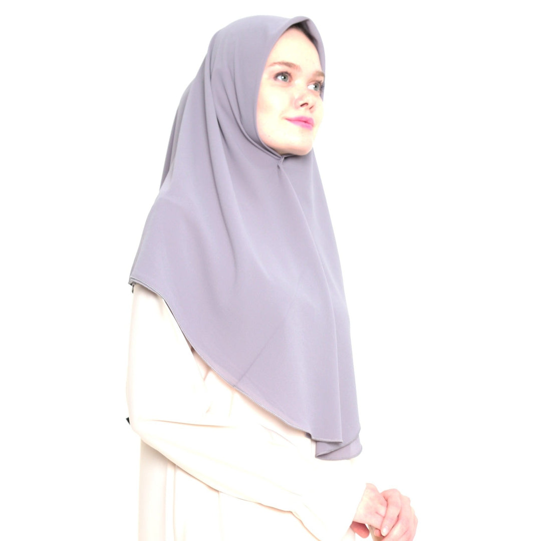 Hoofddoek Crepe (Ovaal) Lila Paars
