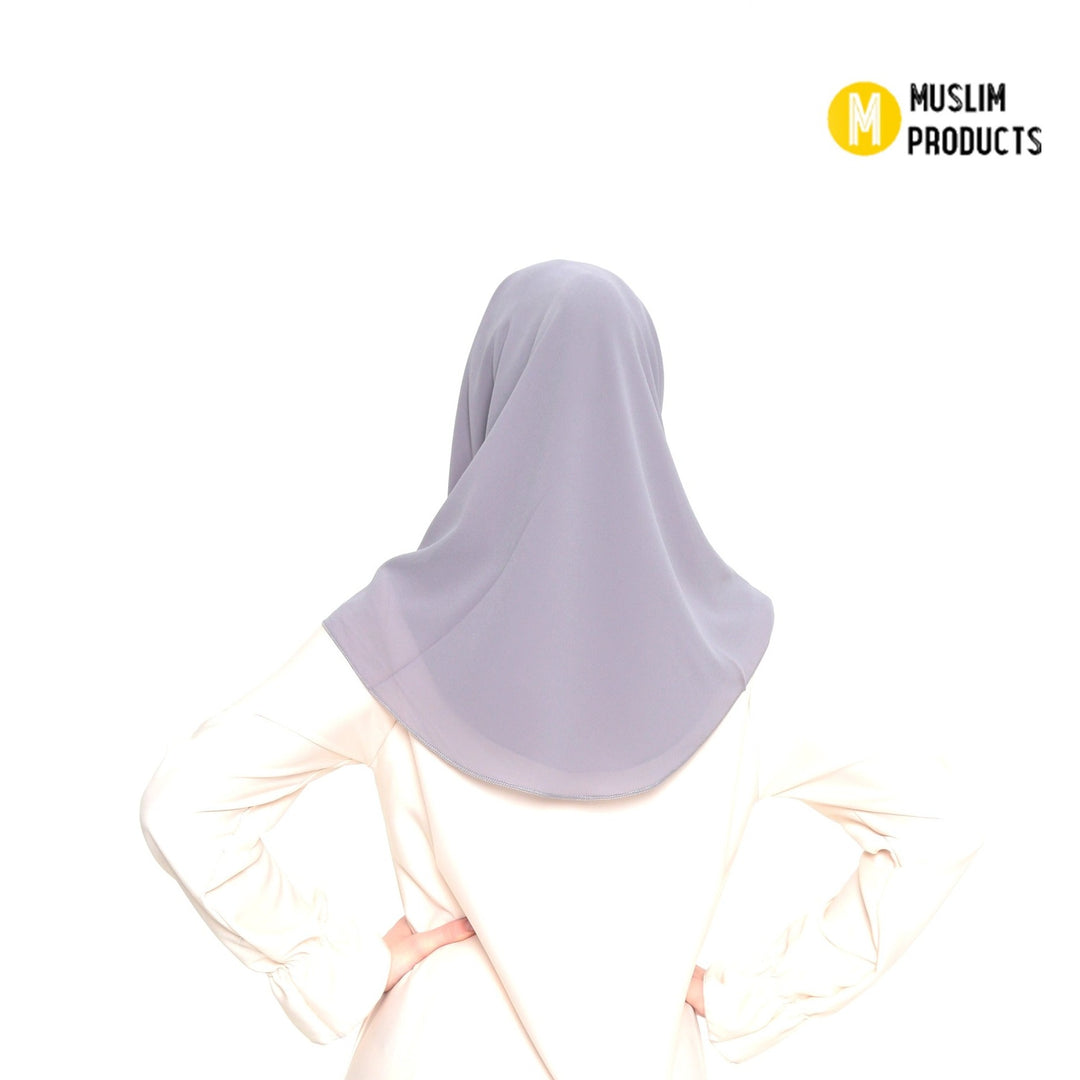 Hoofddoek Crepe (Ovaal) Lila Paars