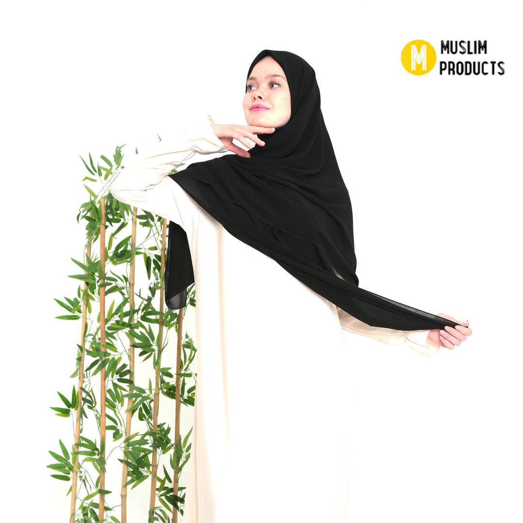 grote hoofddoek shiffon