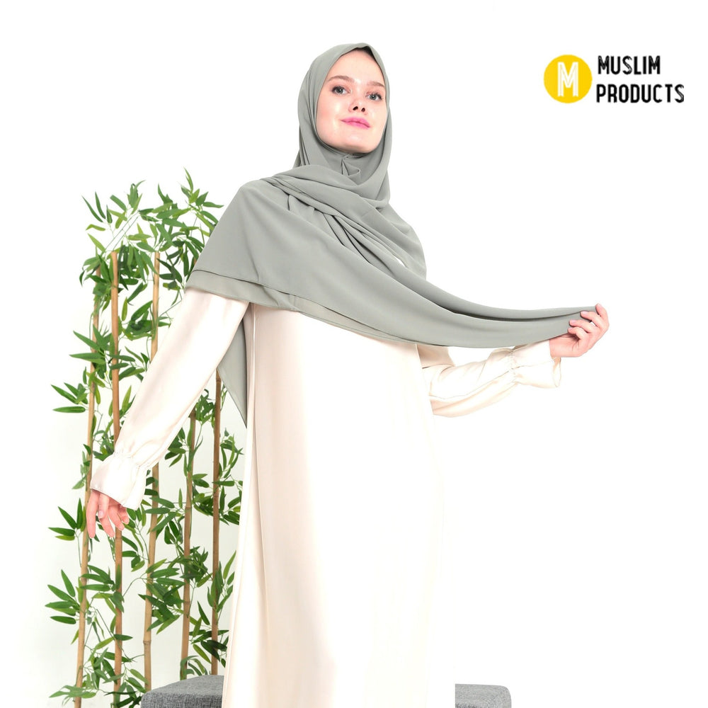 grote hoofddoek lichtgroen