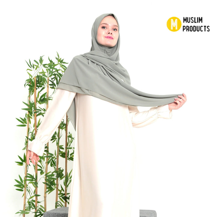 grote hoofddoek lichtgroen
