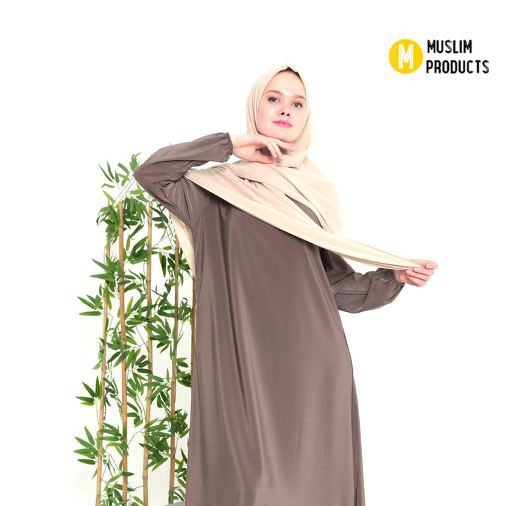 Grote Hoofddoek Chiffon Cream