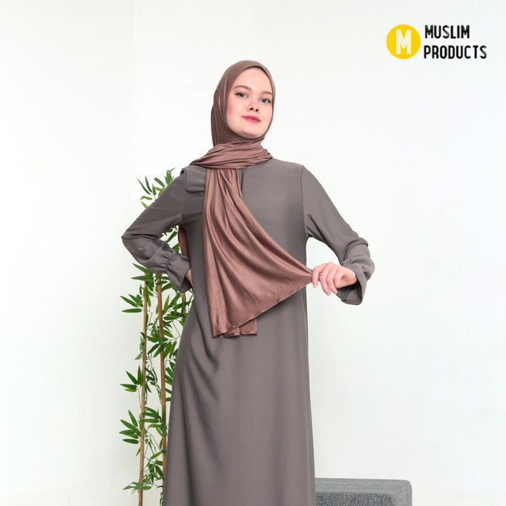 Founara Jersey Hijab 165×65 Taupe