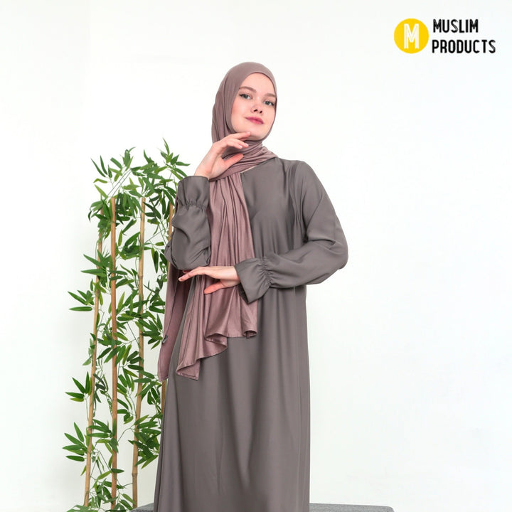Maxi Jersey Sjaal Breed 75×190 Lila