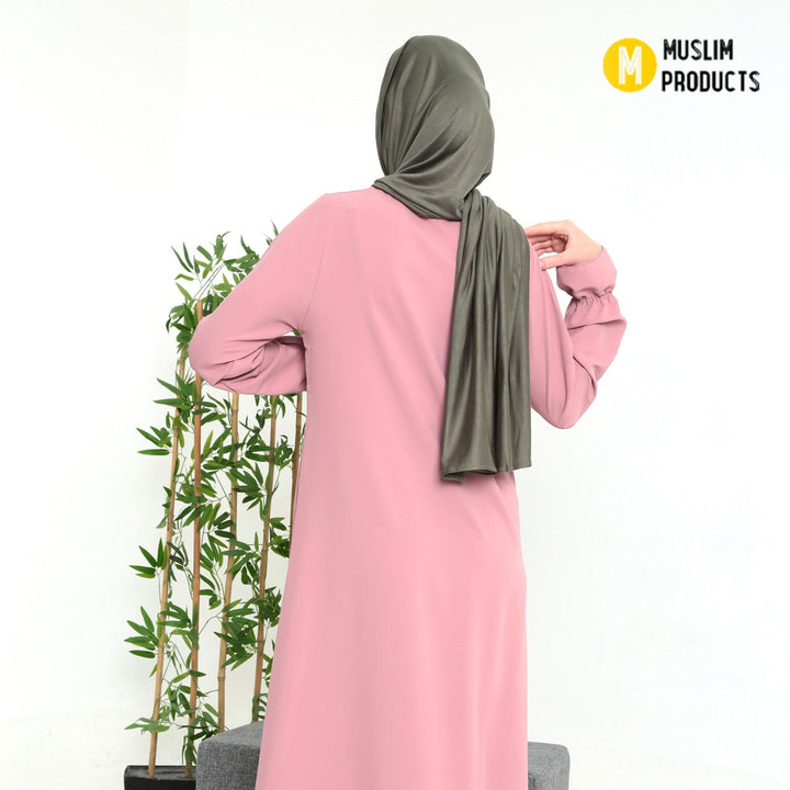Maxi Jersey Sjaal Breed 75×190 Witgroen
