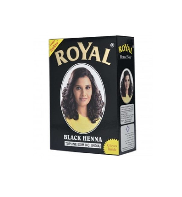 royal henna black - zwart