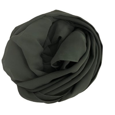shiffon stretch sjaal groen